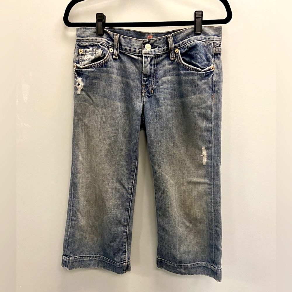 7 For All Mankind Cropped Jeans